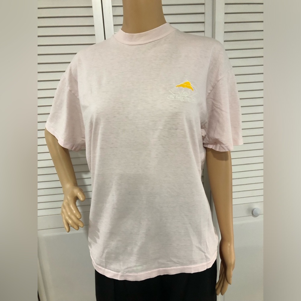 Hanes White Vintage Short Sleeve Tee - Women's